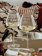 Vinglas i klart glas