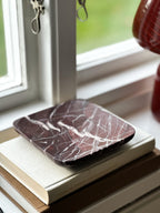 Marmorfat burgundy