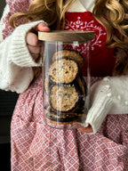 Sweet Christmas - förvaringsburk i glas med trälock