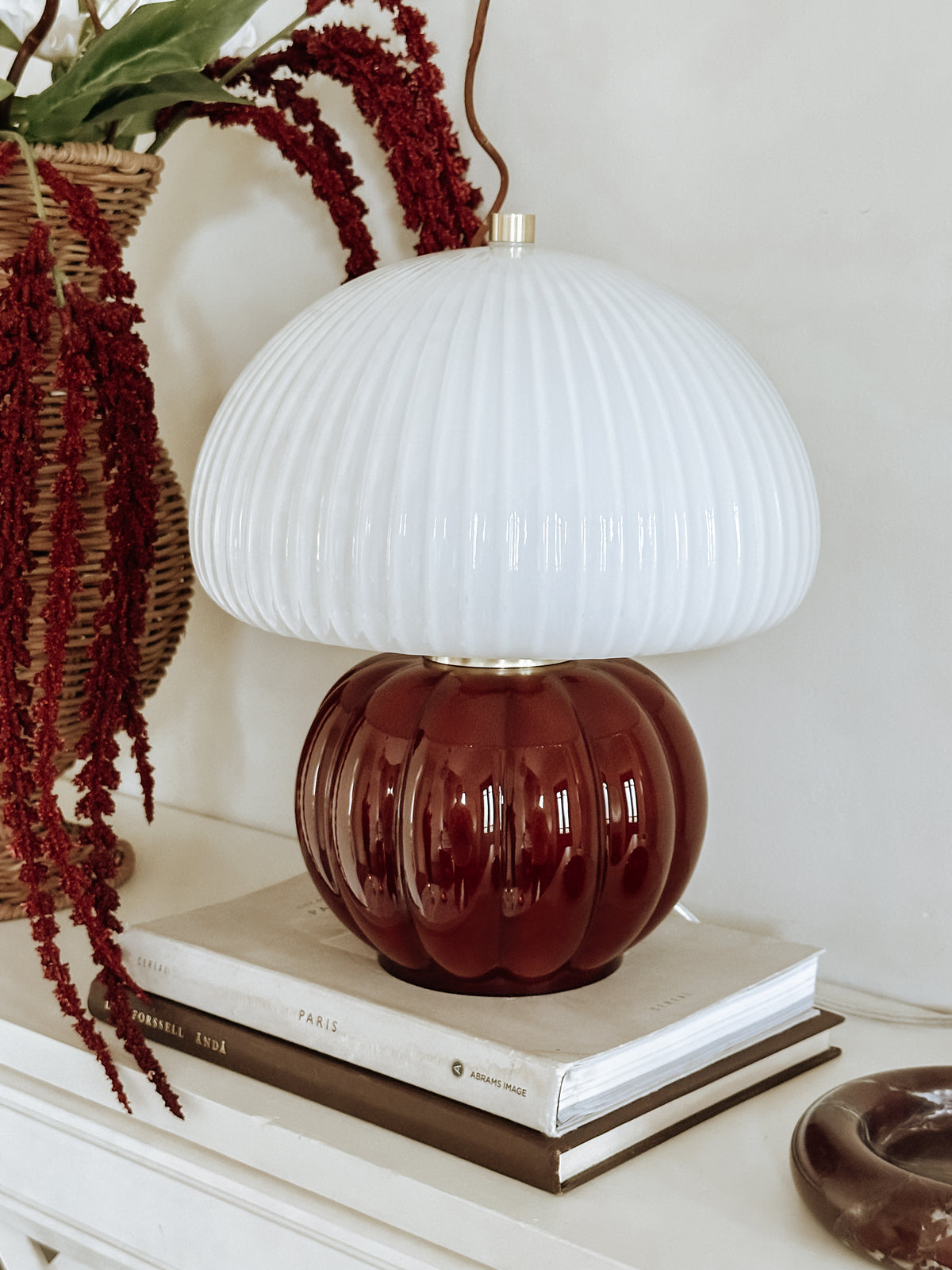Bordslampa Margaux Bordeaux