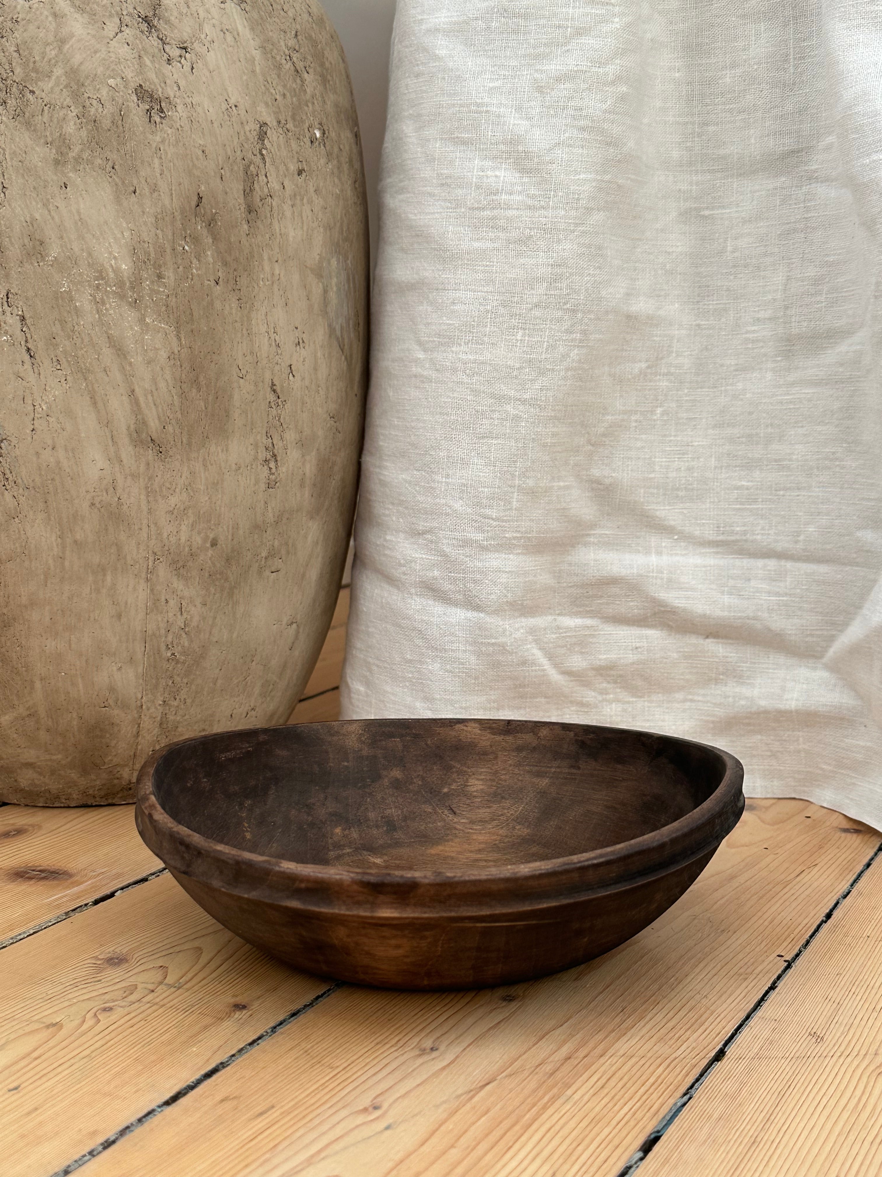 Coupe Héritage - skål i trä stor