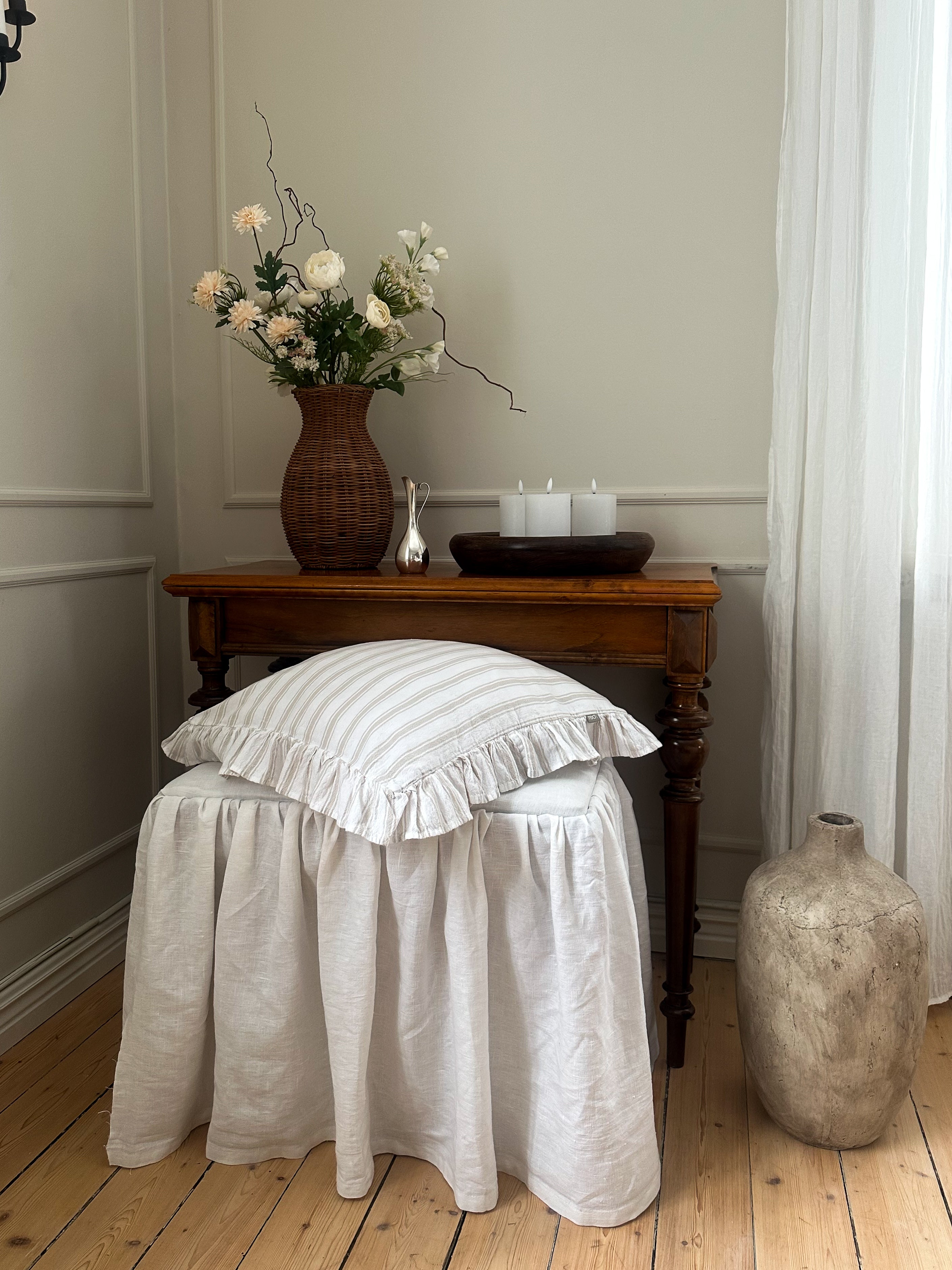 Kuddfodral Madicken - linnebeige