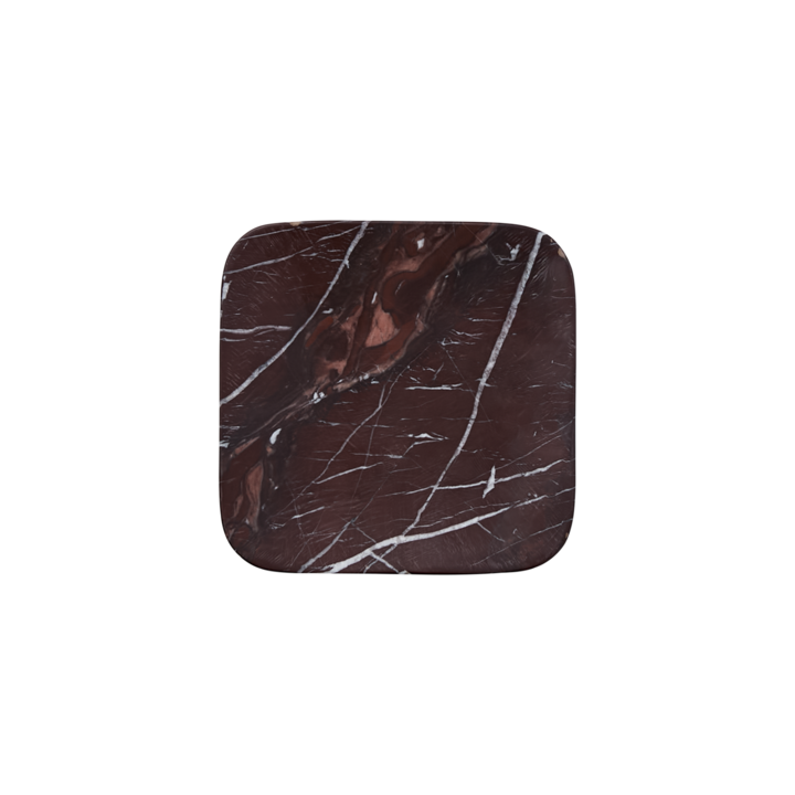 Marmorfat burgundy