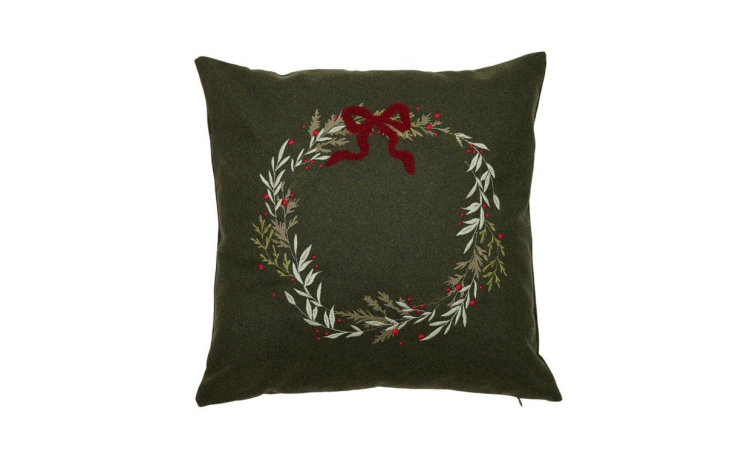 Kuddfodral Christmas wreath 2